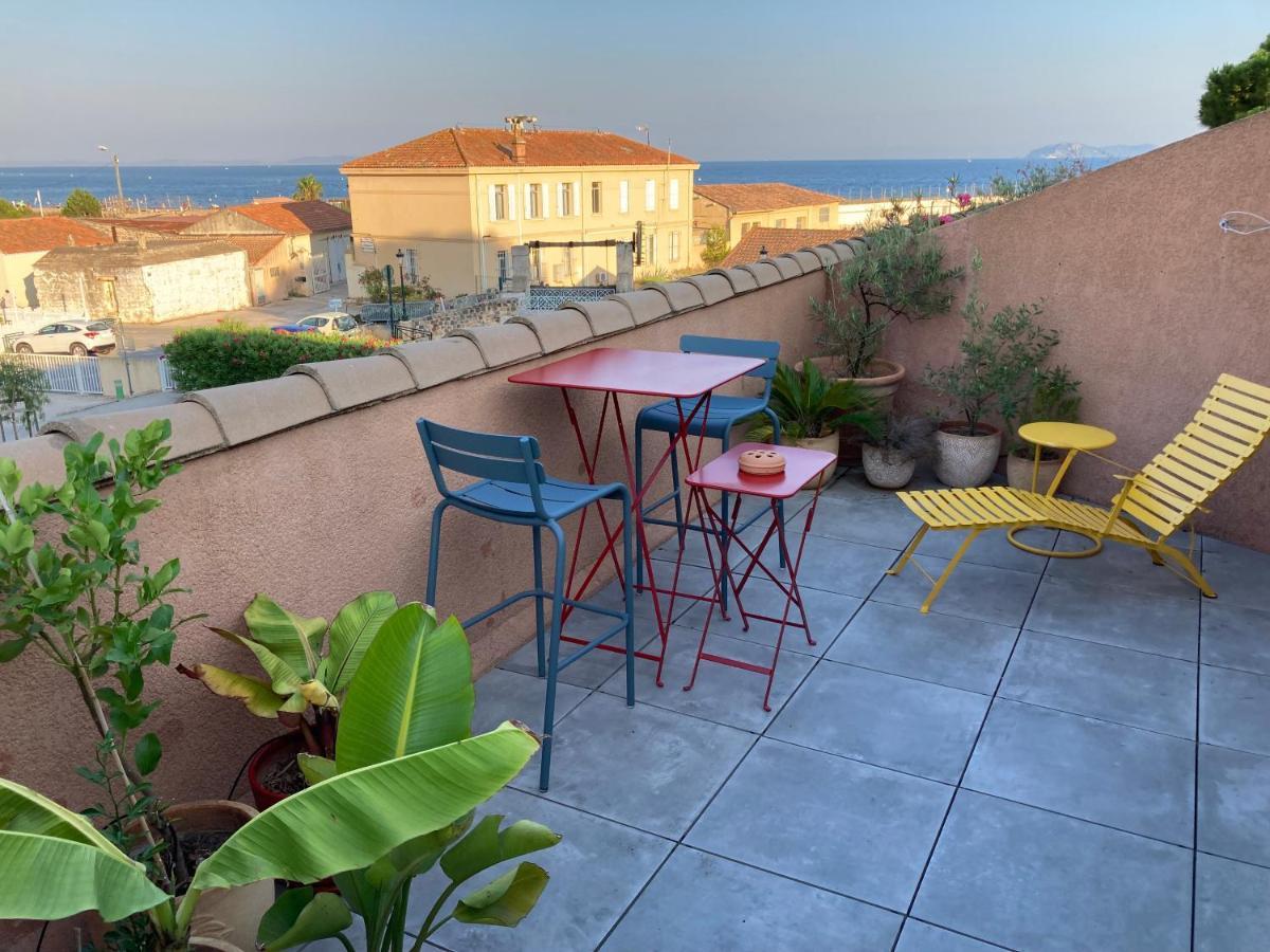 Apartamento L'Air Marin Hyères Exterior foto